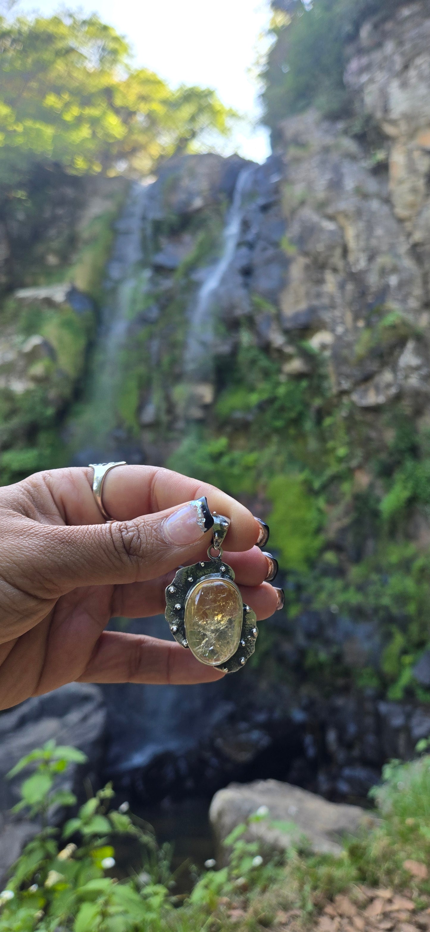 Citrine pendant