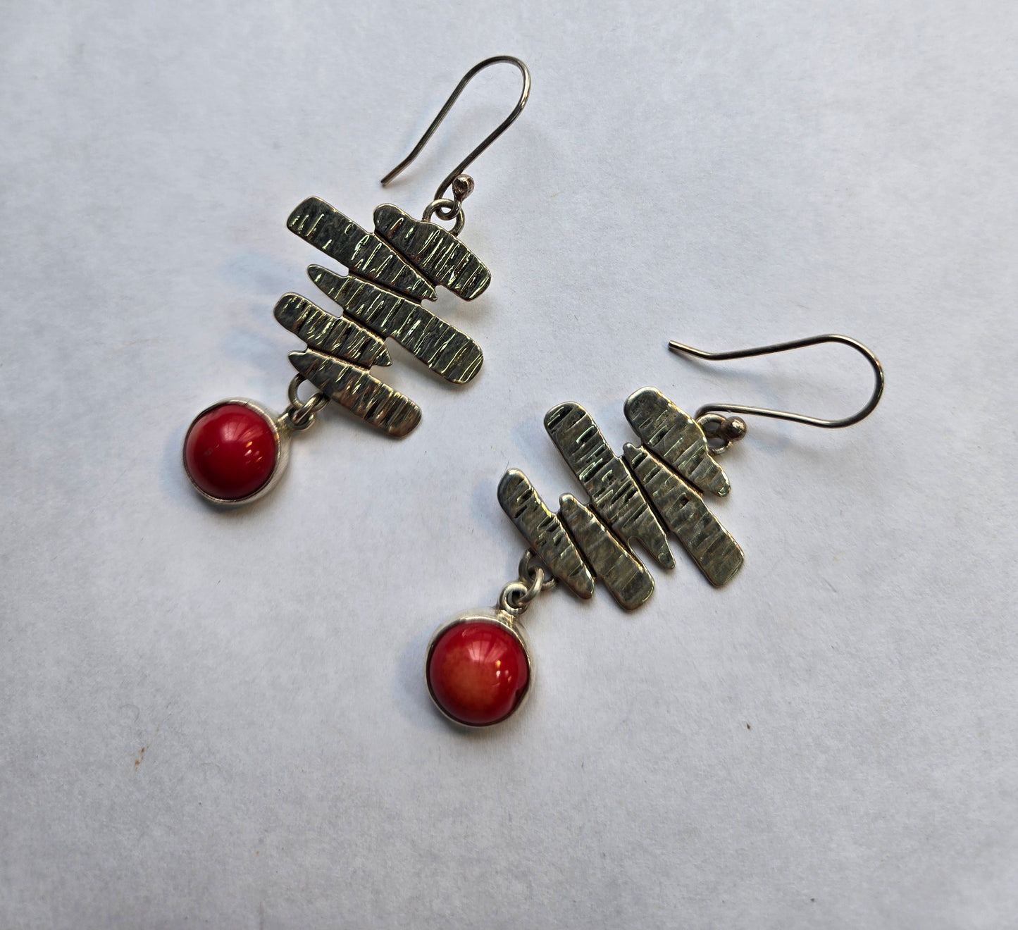 Coral Earrings