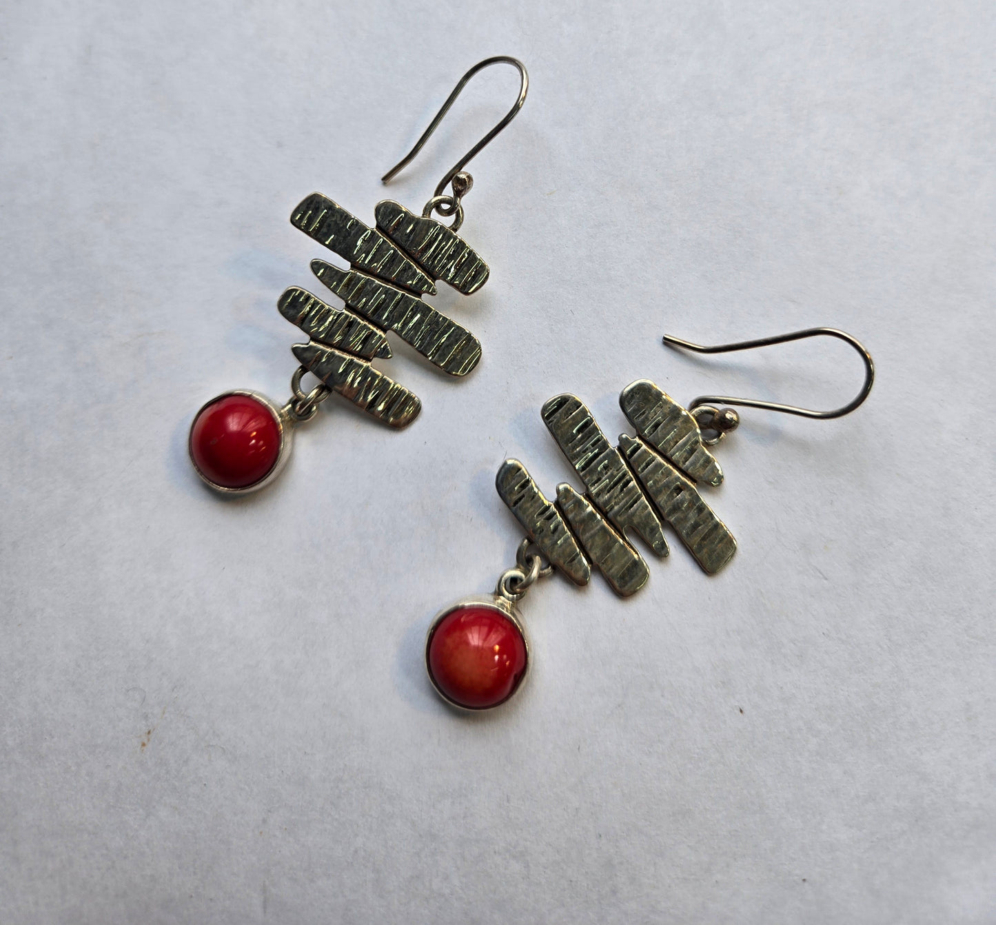 Coral Earrings