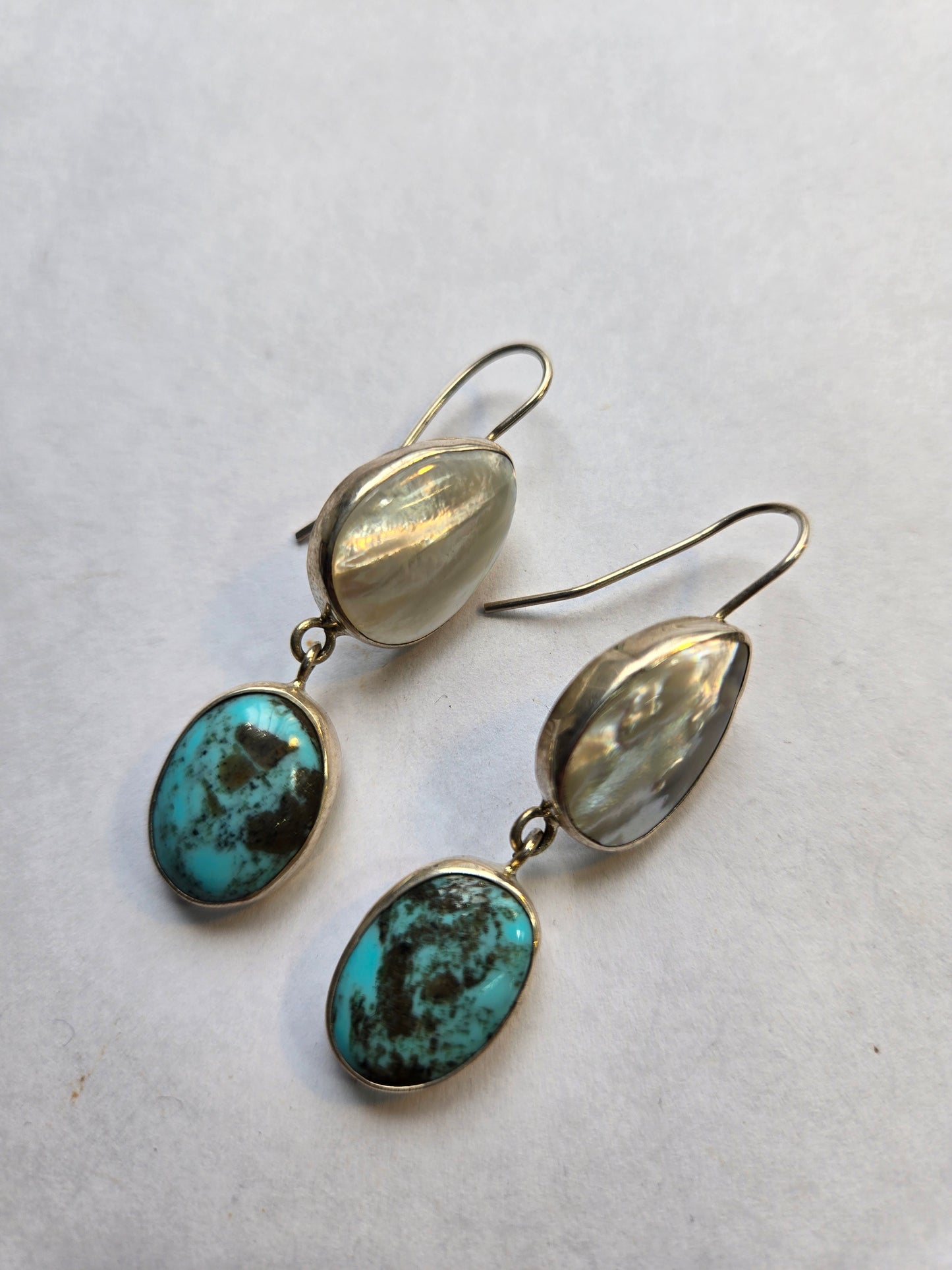 Two stone earrings