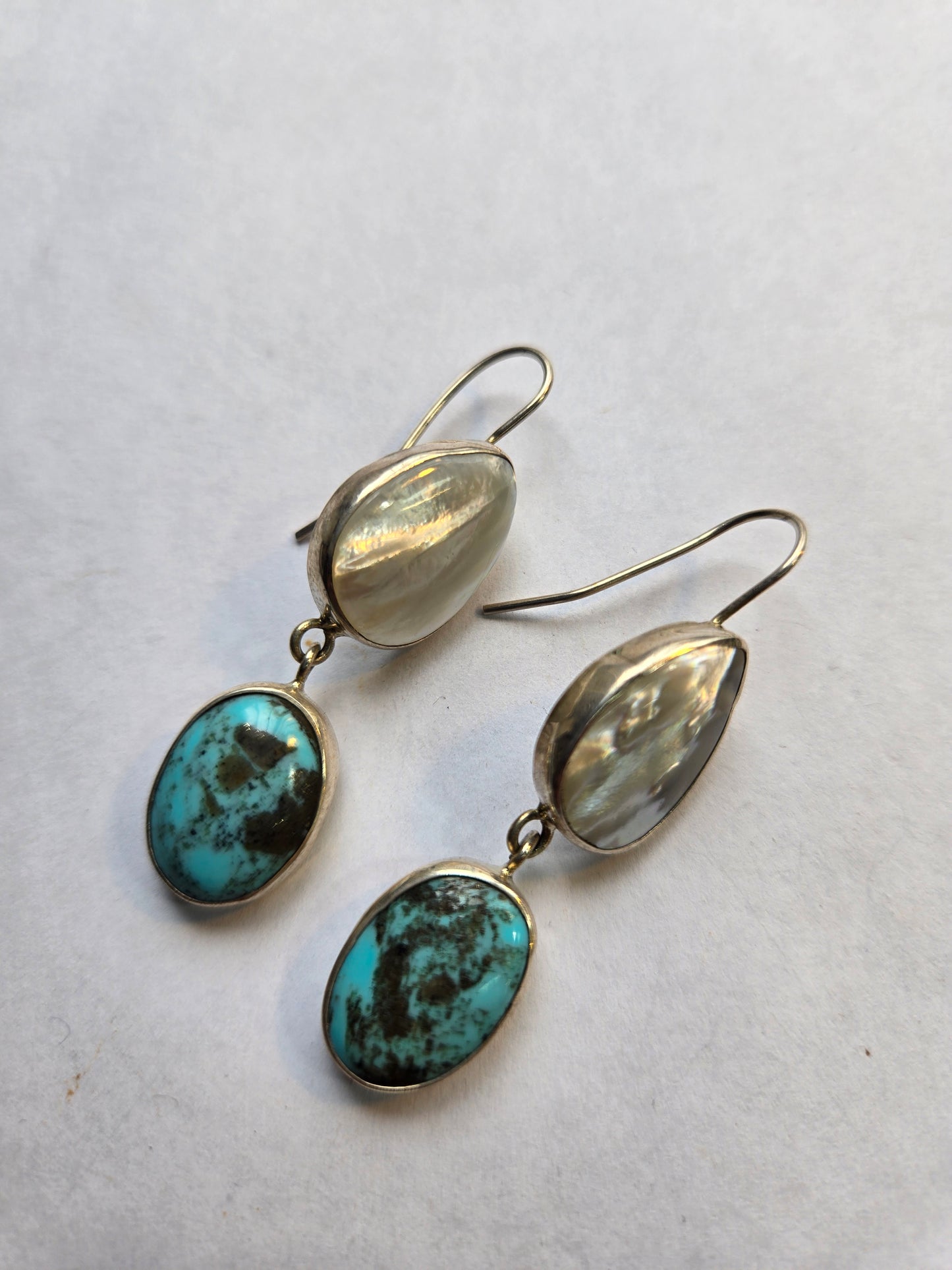 Two stone earrings