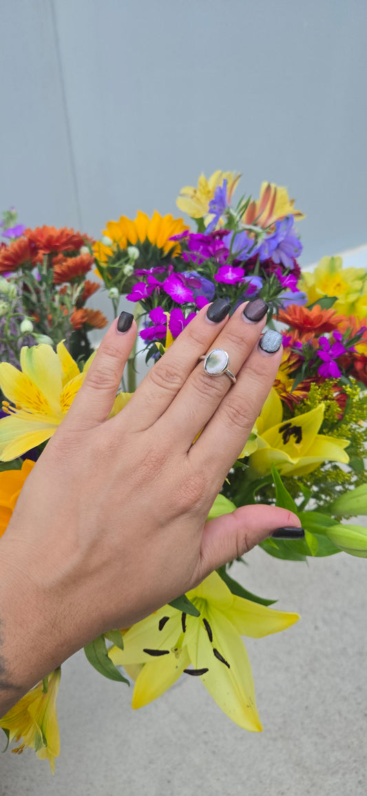 Ocean Jasper banda lisa size 6