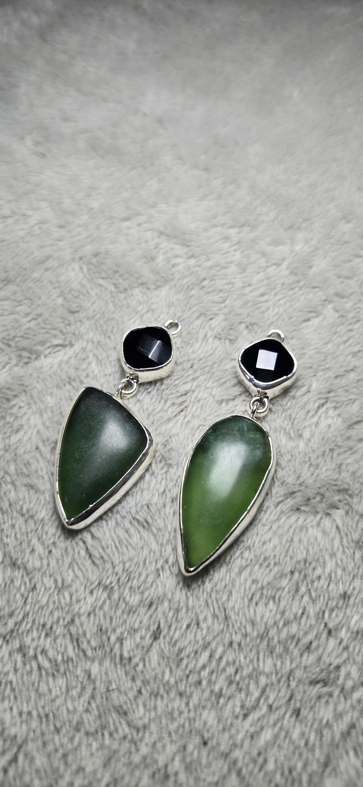 Two stone earrings