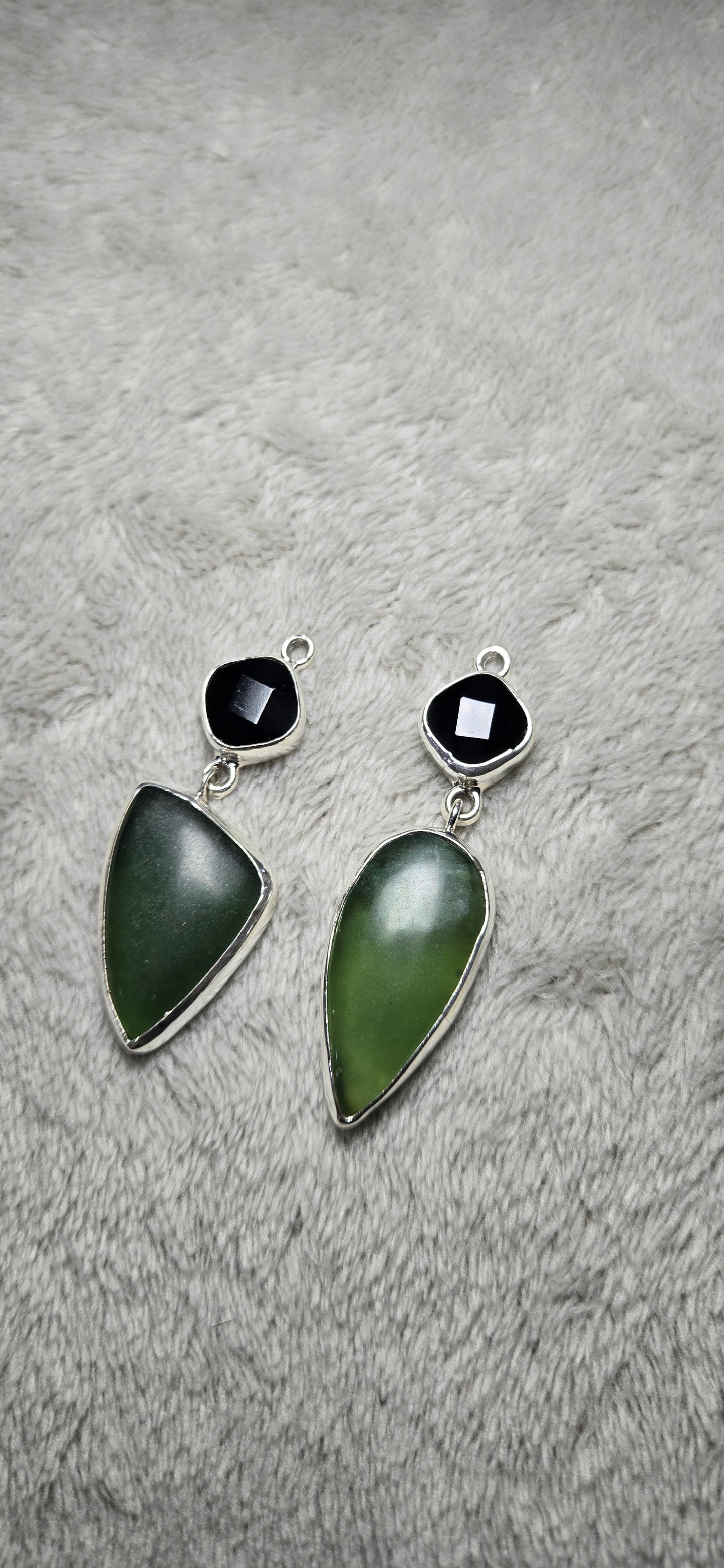 Two stone earrings