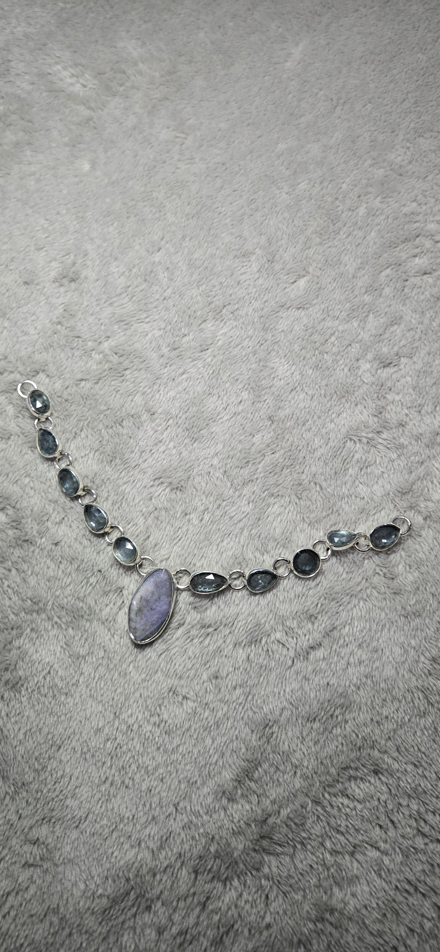 Purple Jade necklace