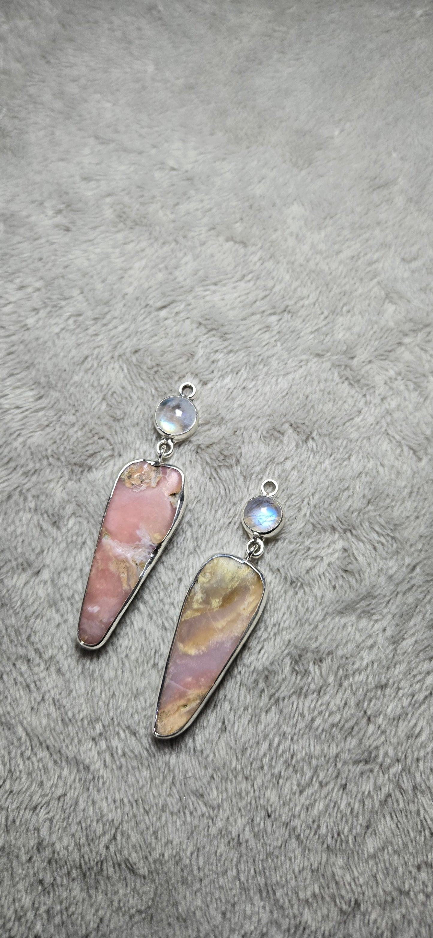 Two stone earrings