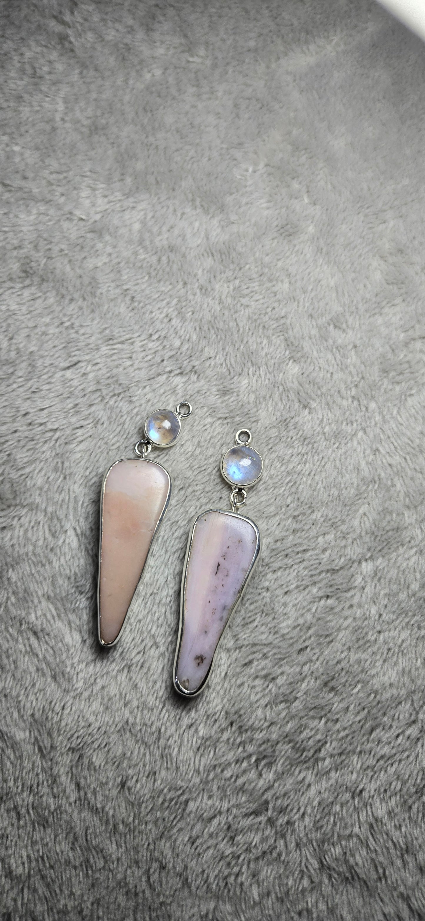 Two stone earrings