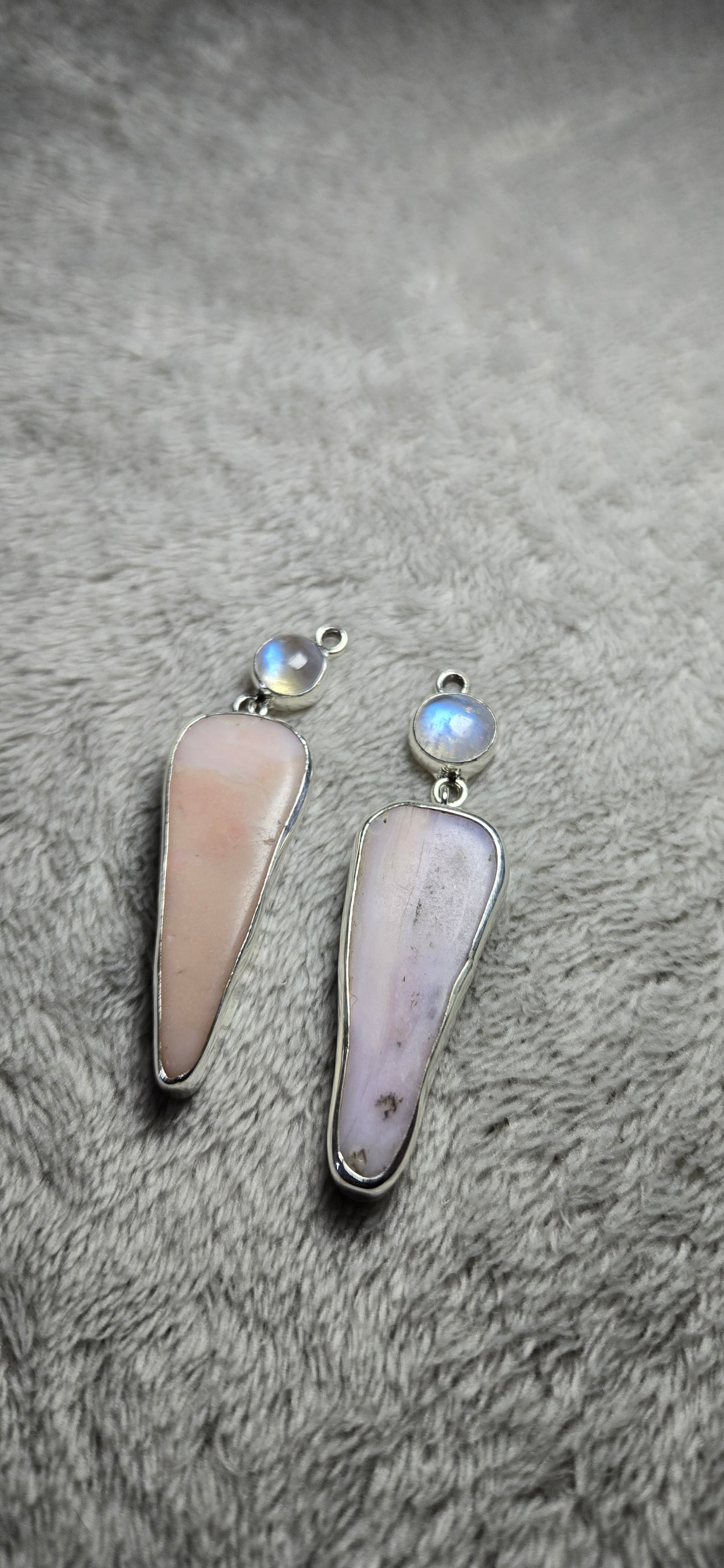 Two stone earrings