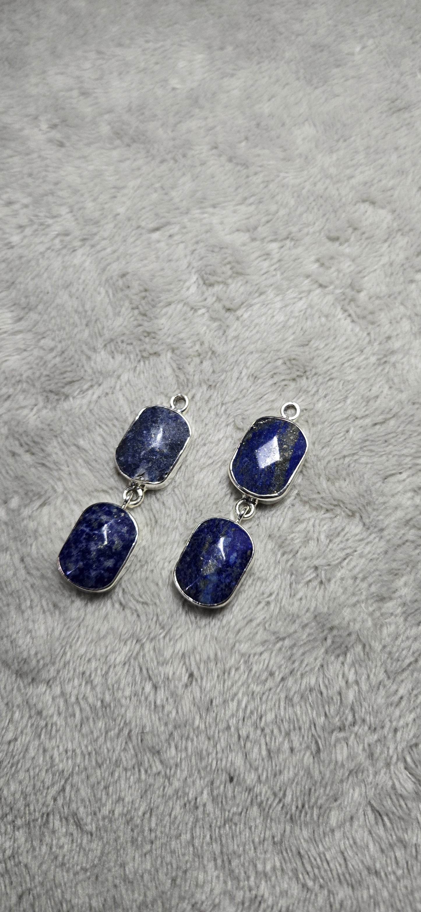 Two stone earrings